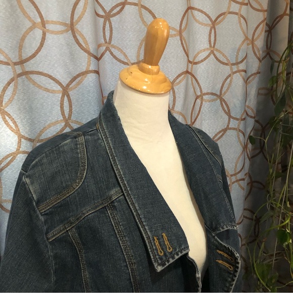 Motto Your Style Mantra Denim / Jean Jacket Size XL - Picture 5 of 7